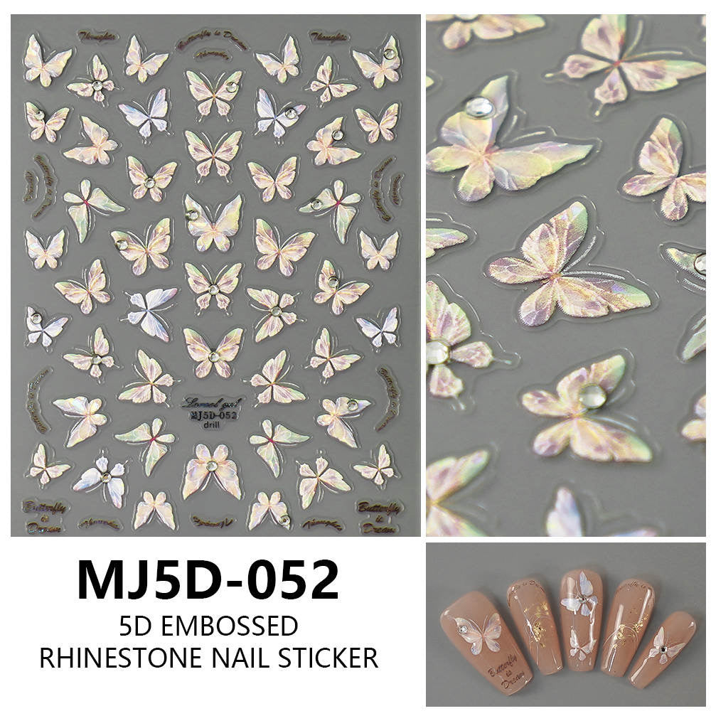 Nail Sticker 5D Butterfly MG5D052 Beyond Beauty Page