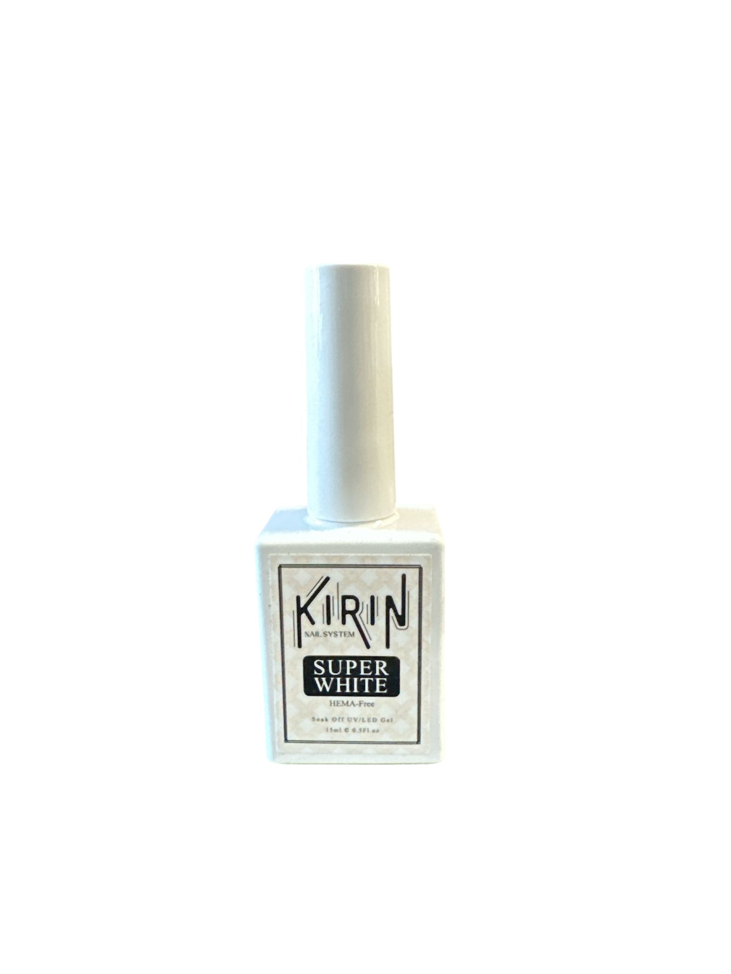 Kirin Gel color Super White Hema Free 0.5 oz