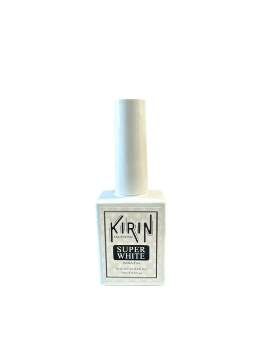 Kirin Gel color Super White Hema Free 0.5 oz