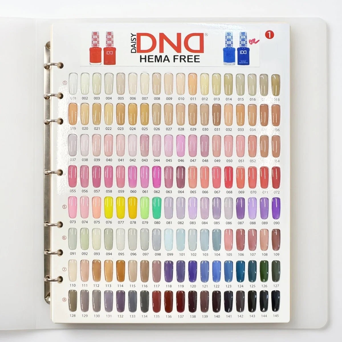 DND HEMA & TPO Free Master Full Line — 288 Color Duos