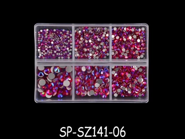 Nail Rhinestones Crytal AB - Premier Nail Supply 