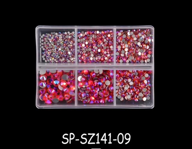 Nail Rhinestones Crytal AB - Premier Nail Supply 