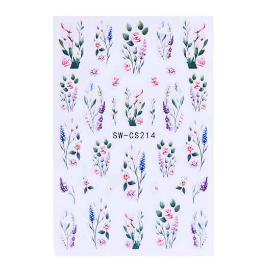 Nail Sticker Flower #SWCS214