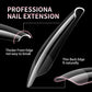 Nail Tip Press on Square XX Long Extensions Soft Gel 12Sizes 240pcs #OM13