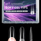 Nail Tip Press on Almond XX Long Extensions Soft Gel 12Sizes 240pcs OM14