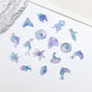 Nail Charm 3D Summer Ocean, Seashell, Mermaid