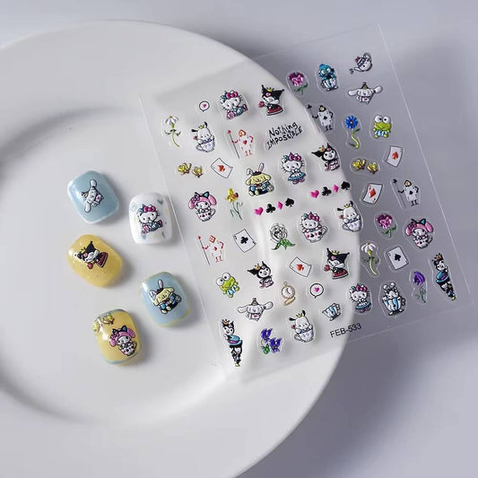 Nail Sticker #FEB533
