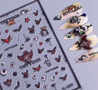 Nail Sticker Halloween #YL1099