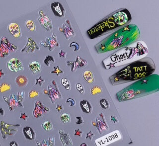 Nail Sticker Halloween #YL1098