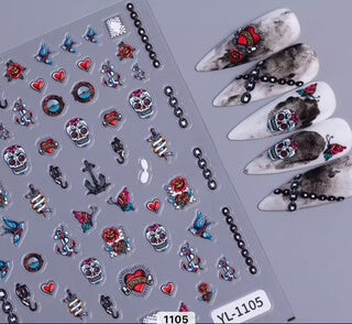 Nail Sticker Halloween #YL1105