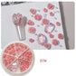 Nail Charm 3D Rose Flower with Pearl and Oval Rhinestone - Premier Nail Supply 