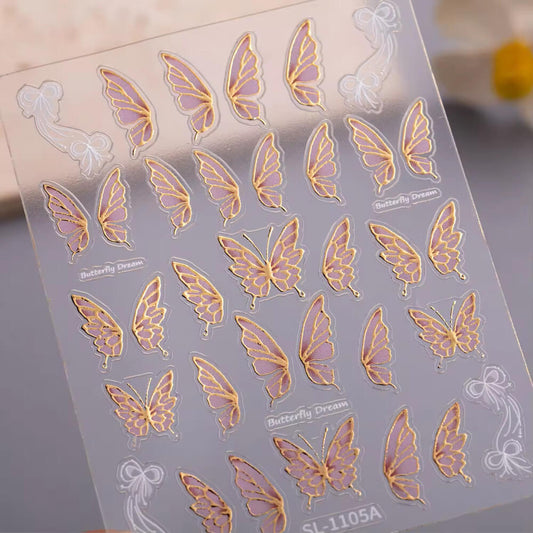 Nail Sticker Butterfly Dream #SL1105A