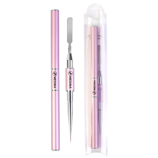 Medina - Dual Brush Fine Liner and Poly Gel Tool #76737