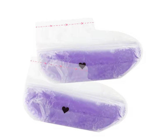 Paraffin Lavender Wax Feet Disposable 1Pairs or Box