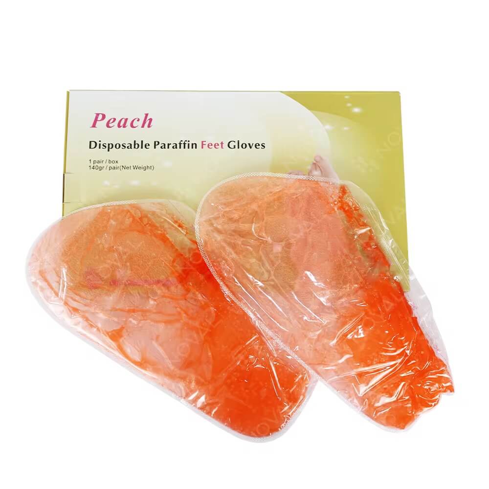 Paraffin Peach Wax Feet Disposable 1Pairs or Box