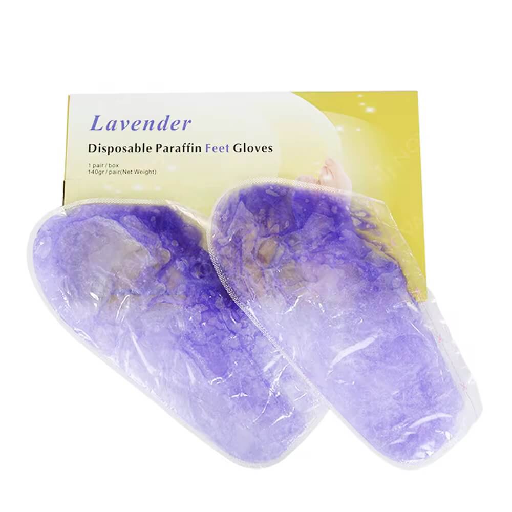 Paraffin Lavender Wax Feet Disposable 1Pairs or Box