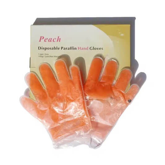 Paraffin Peach Wax Hand Disposable 1Pairs or Box
