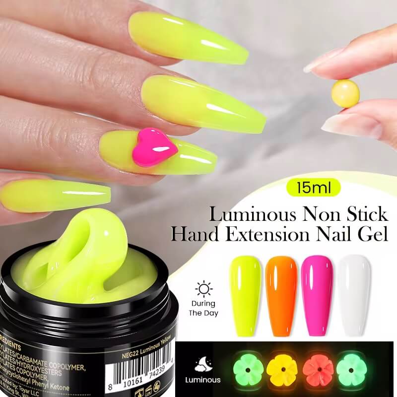 Born Pretty - Non-Stick Glowing the Dark Extension Gel -NEG22