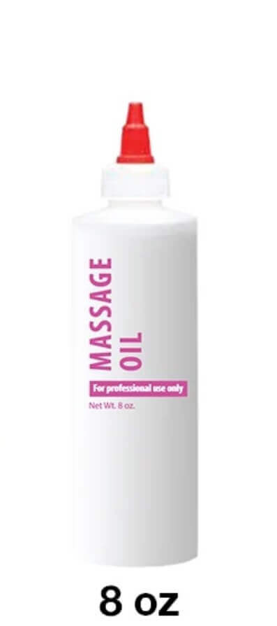 Massage Oil Bottle 8oz - Premier Nail Supply 