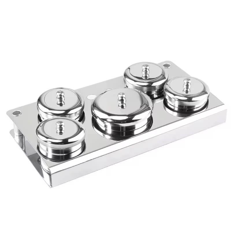 Nail Liquid Stainless Steel 5 PCS Set - #NA2015