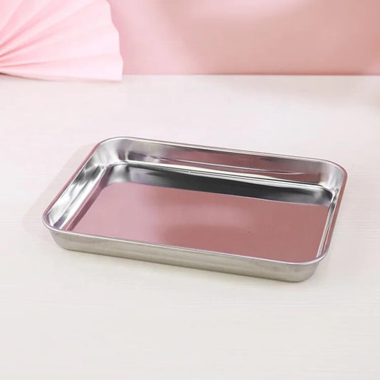 Nail Accessories Stainless Steel Tray - Premier Nail Supply 