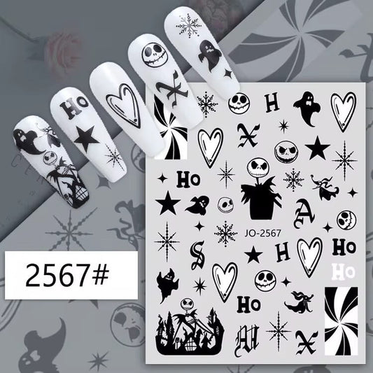Nail Sticker Halloween #JO2567