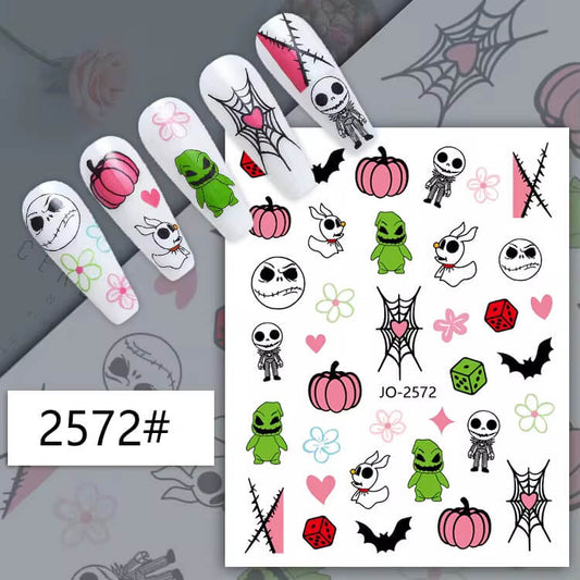 Nail Sticker Halloween #JO2572