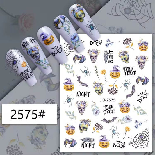 Nail Sticker Halloween #JO2575