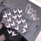 Nail Sticker White Mermaid Tails #ST1186