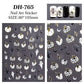 Nail Sticker Halloween Ghost, White Pumpkin #DH765