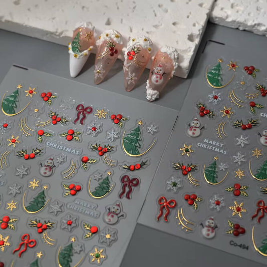 Nail Sticker Merry Christmas #CO494