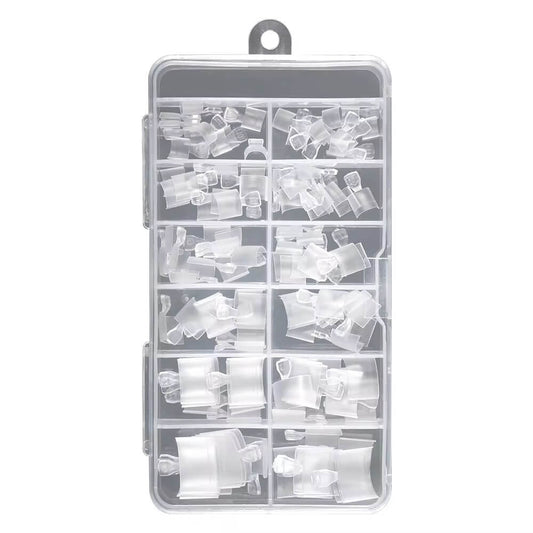 Toenail Tips Half Cover Square Extensions