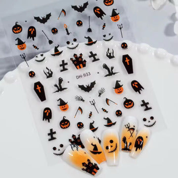 Nail Sticker Happy Halloweens #DH933