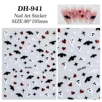 Nail Sticker Happy Halloweens #DH941