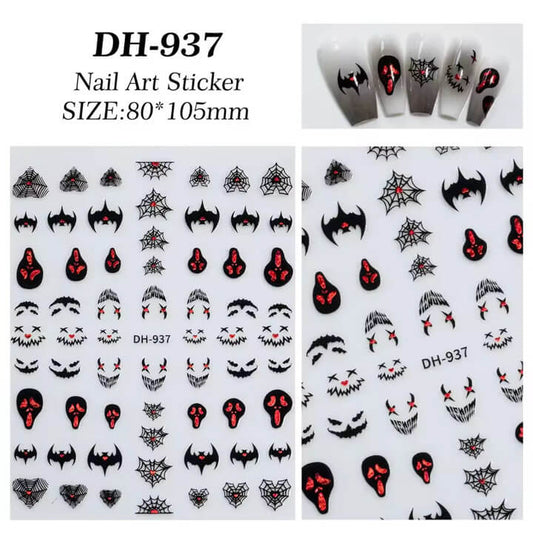 Nail Sticker Happy Halloween #DH937