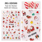 Nail Sticker Merry Christmas #HG5D506