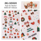 Nail Sticker Merry Christmas #HG5D505