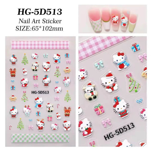 Nail Sticker Merry Christmas #HG5D513