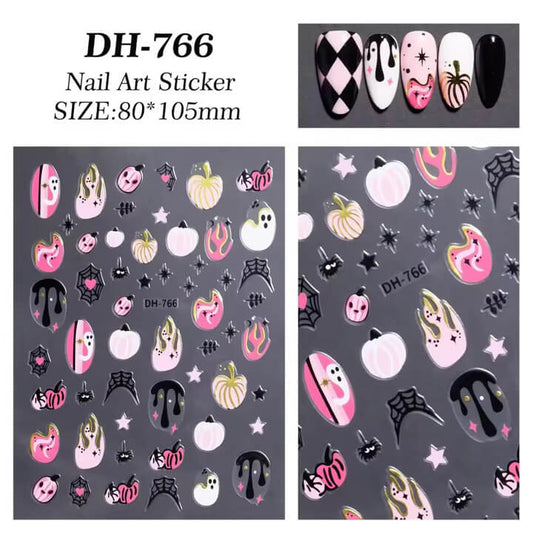 Nail Sticker Happy Halloween #DH766