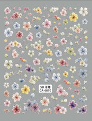 Nail Sticker Hawaii Flowers #5DCA6870