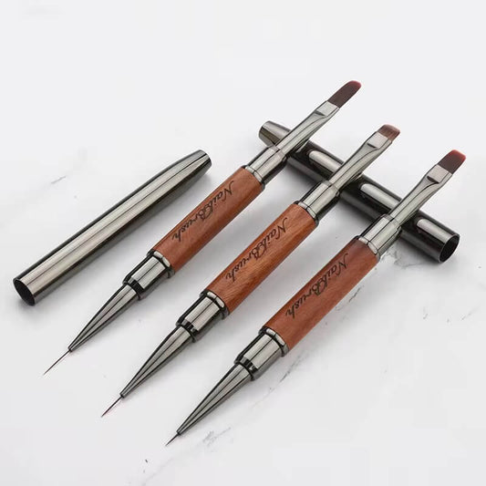 Nail Brush Dual Head 3pcs/set
