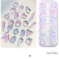 Nail Rhinestone Ice Transparent Crytal AB 12 Styles /Box - Premier Nail Supply 