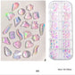 Nail Rhinestone Ice Transparent Crytal AB 12 Styles /Box - Premier Nail Supply 