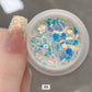 Nail Art Unicorn Chrome Flat Glitter