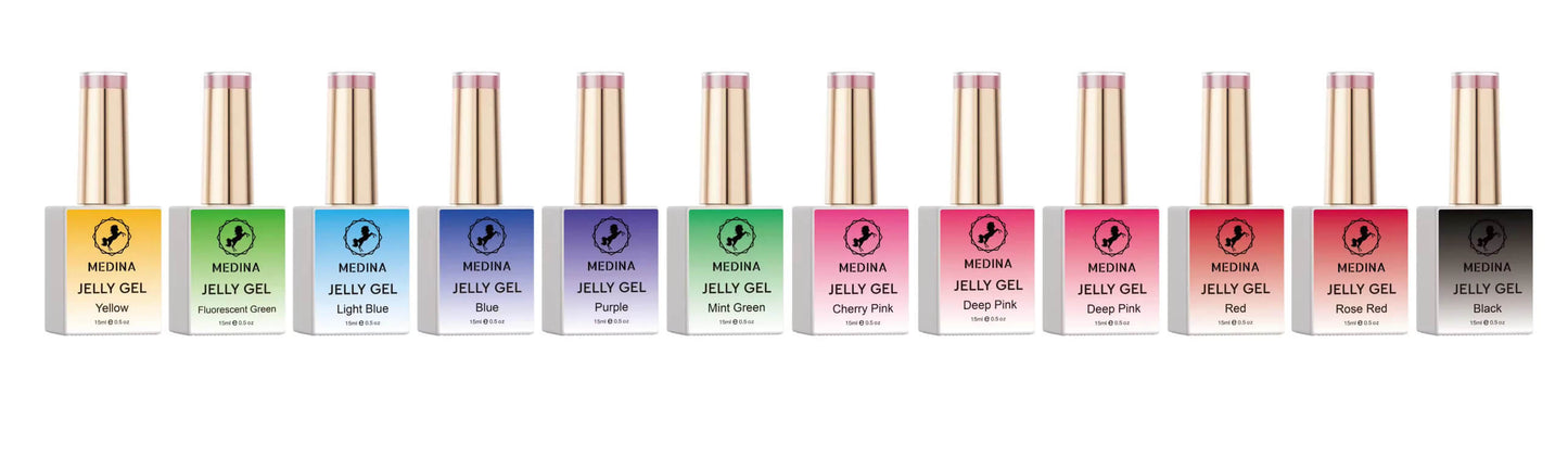 Medina - Jelly Gel Polish Blue 15ml