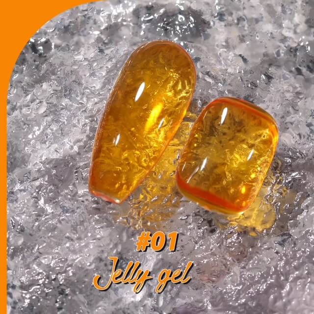 Medina - Jelly Gel Polish Yellow 15ml