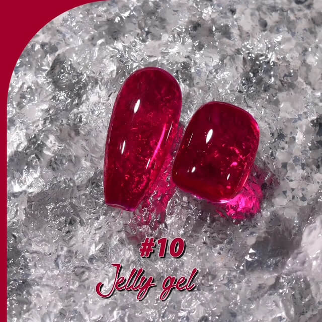 Medina - Jelly Gel Polish Rose Red 15ml