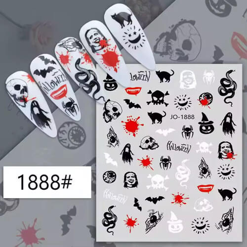 Nail Sticker Halloween JO1888
