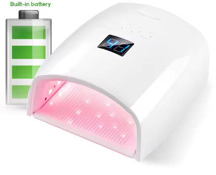 Nail LED Lamp Rechargeable Red UV/LED Light