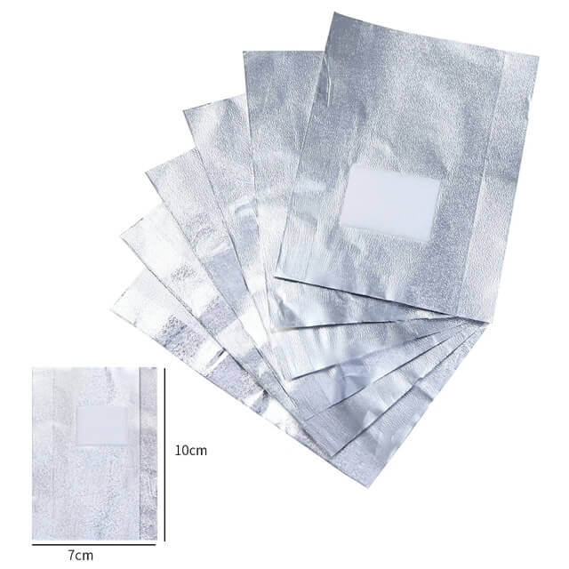 Nail Foil Wraps for Gel Polish Remover 100pcs/pack